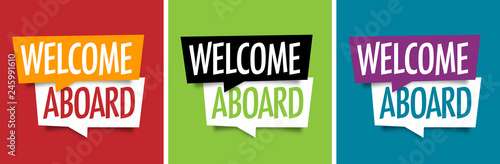 Welcome aboard !