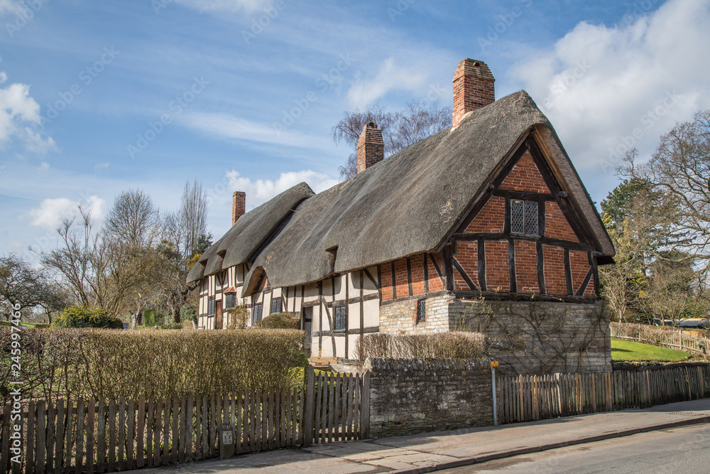 Anne Hathaway's Cottage located in Sahakespears Stratford-upon-Avon