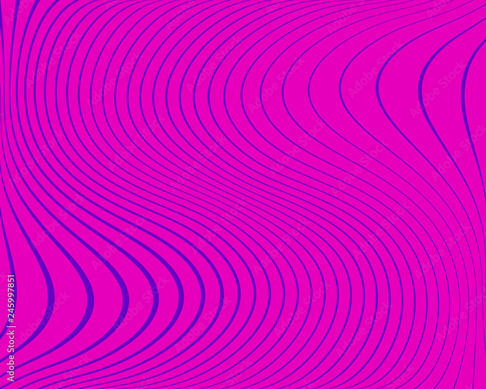 Abstract pattern. Texture with wavy, curves lines. Optical art background. Vector illustration Abstract pattern. Texture with wavy, curves lines. Optical art background. Vector illustration
