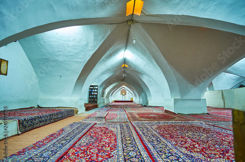 In shabestan of Jameh Mosque, Isfahan, Iran photo