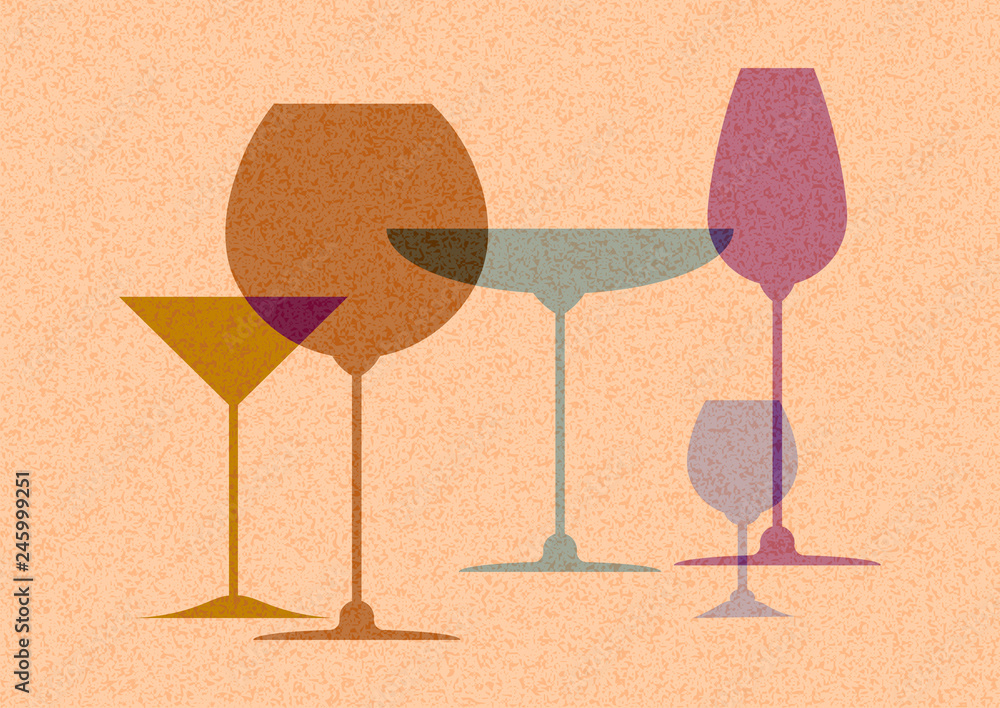 color abstract drink background alcohol wine glasses color abstract drink background alcohol wine glasses