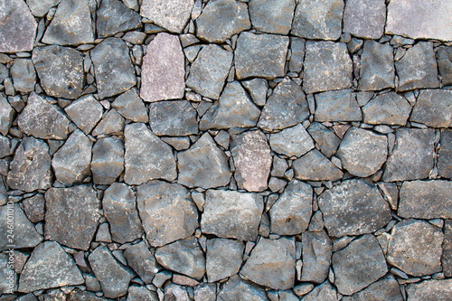 Wall of stones. Texture. Background