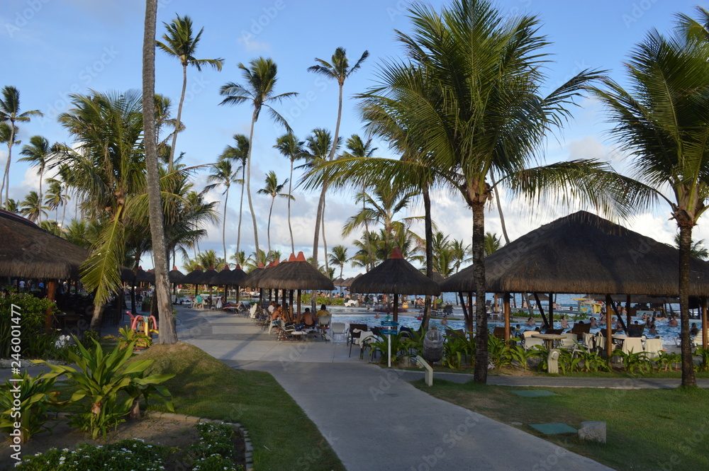 hotel in tropics