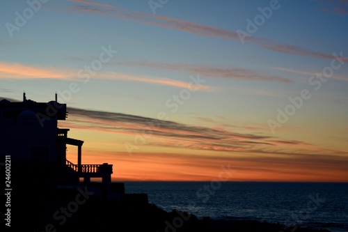 Sunset over Choya Bay Bahía la Cholla Sonora Mexico Rocky Point Sea of Cortez © Teressa L. Jackson
