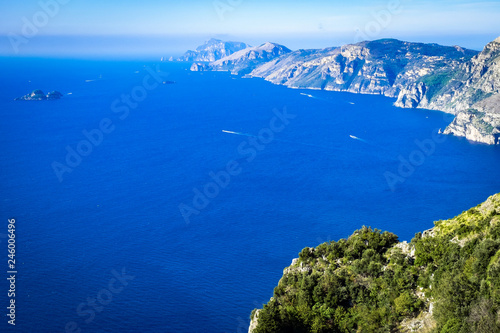 Positano and Amalfi Coast from Sentiero degli Dei - The Path of the Gods hike