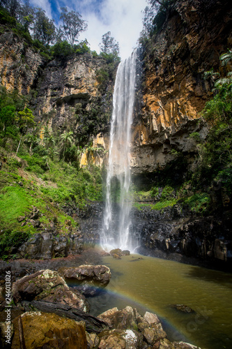 Purling Brook Falls  Springbrook National Park