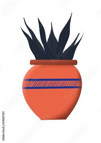 Planta no vaso 