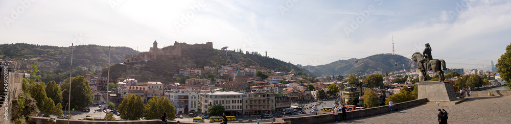 Tbilisi, Georgia view of the city.
