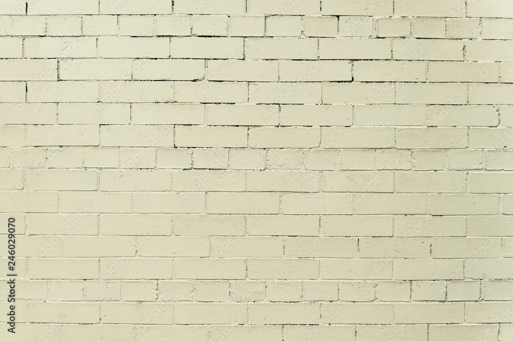 Fototapeta premium Old white brick background