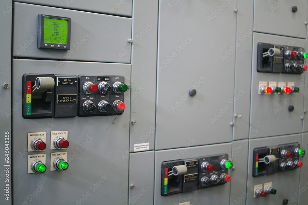 Electrical switchgear,Industrial electrical switch panel of power plant