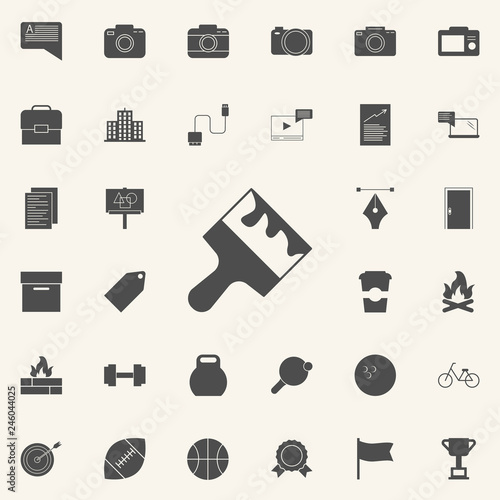putty knife icon. web icons universal set for web and mobile