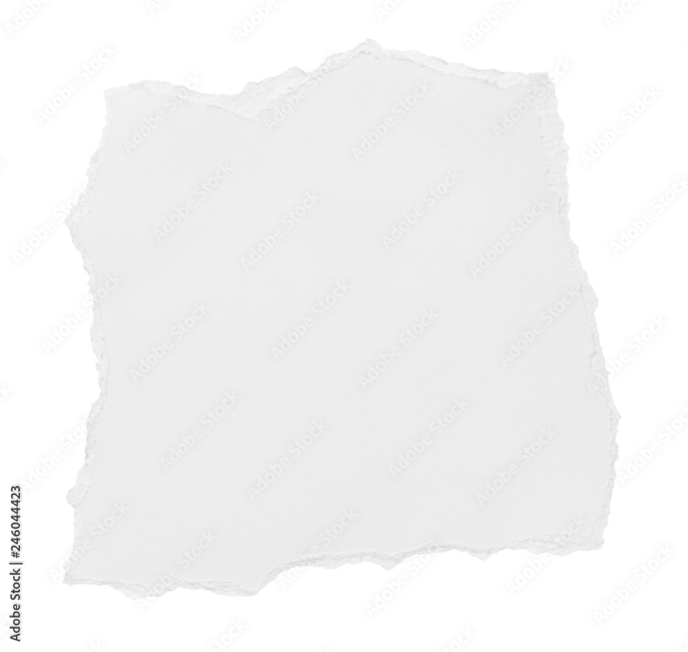 white paper ripped message torn white paper ripped message torn