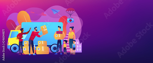 Header or footer banner template with copy space.
