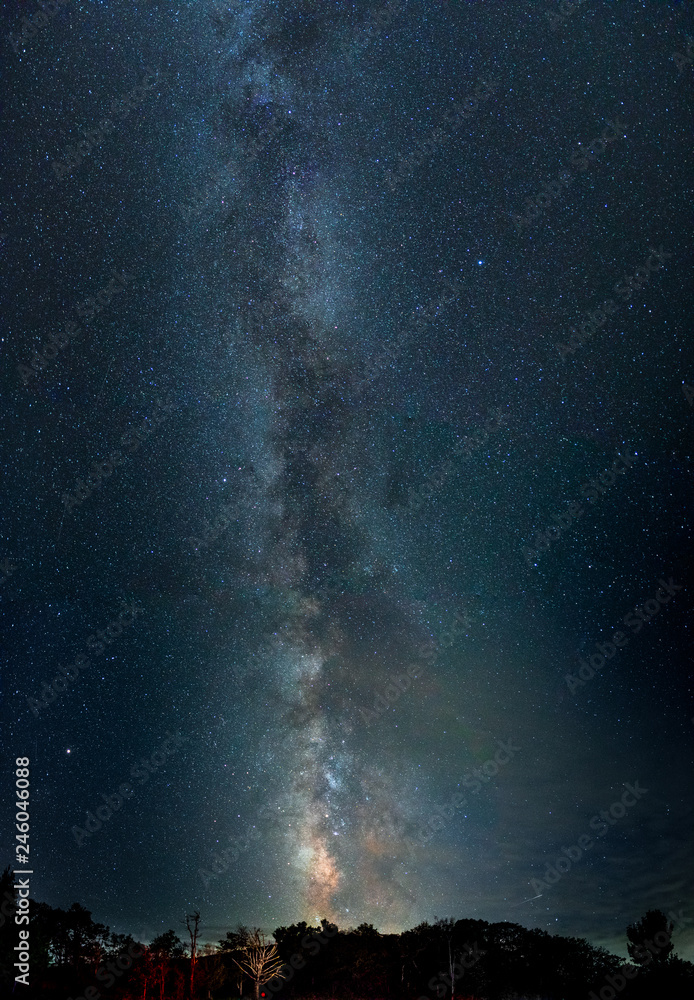 Milky Way and Stars at Shenandoah National Park