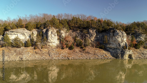 Cliffs at the Lake