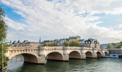 the Seine river, Paris, France - Travel Europe © belyay