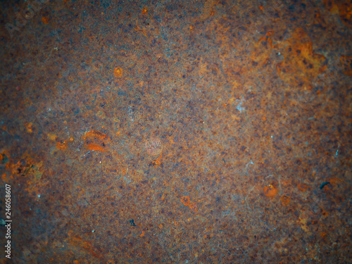 Background texture of Rusted steel.