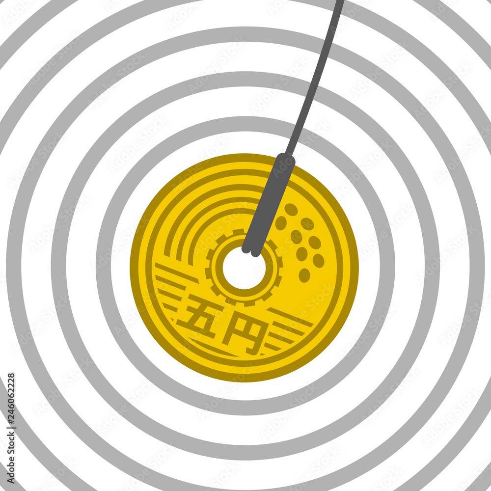 五円玉を使った催眠術 Stock Illustration Adobe Stock 五円玉を使った催眠術 Stock Illustration Adobe Stock