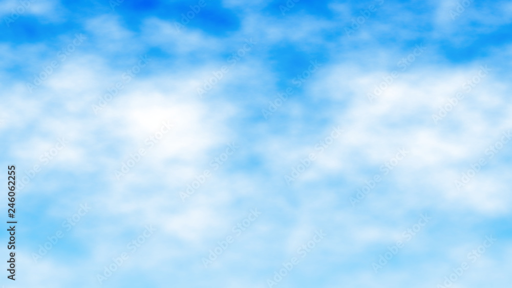 Cloudy blue sky. Nice weather season. Giving a calm, peaceful, relax feeling Cloudy blue sky. Nice weather season. Giving a calm, peaceful, relax feeling