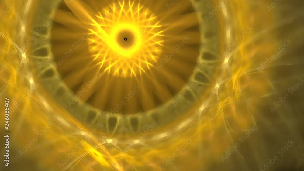 Abstract fractal forms morph and oscillate (Loop) Abstract fractal forms morph and oscillate (Loop)