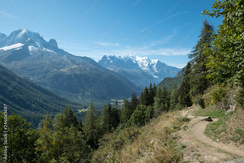 Hiking near Chamonix - Aiguilette des Posettes trail and Aiguille Verte