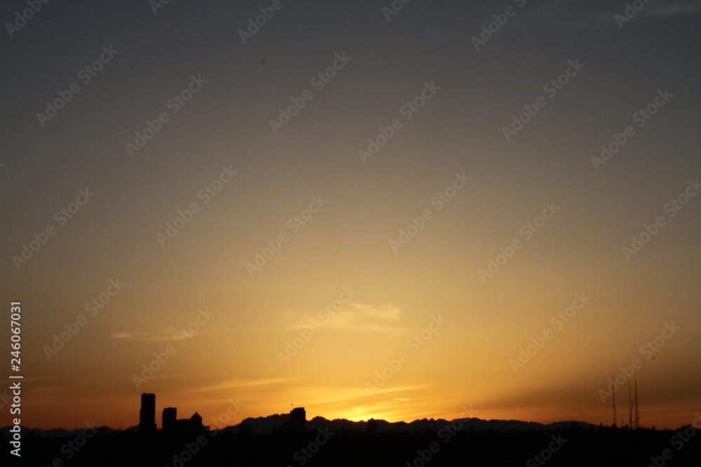 Colorful sky Colorful sky