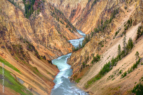 YELLOWSTONE'S GRAND CANYON photo