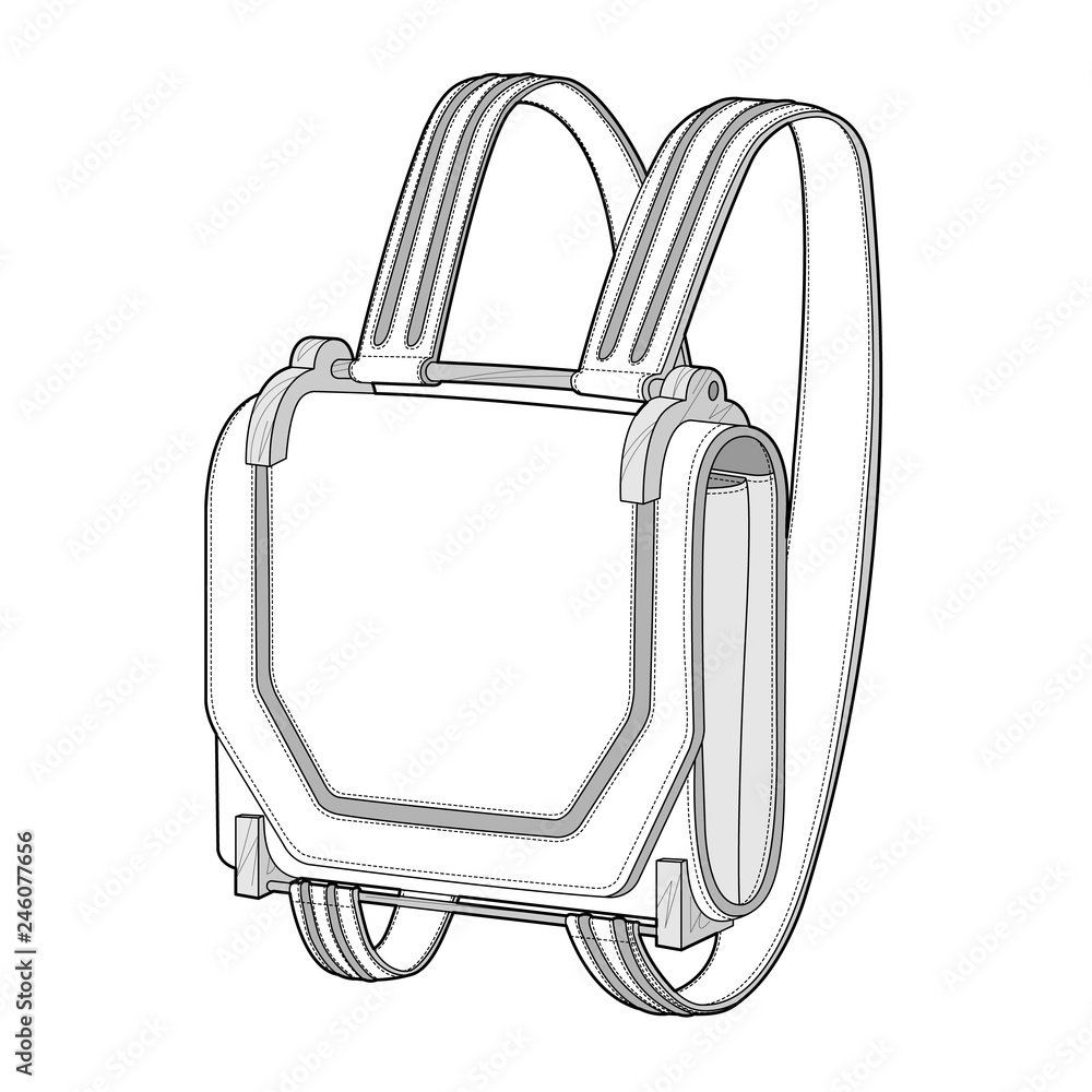 Backpack Sketch Images – Browse 27,267 Stock Photos, Vectors, and Video