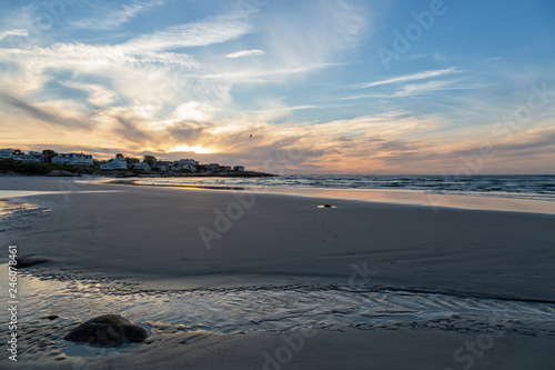 Sunset in the Beach