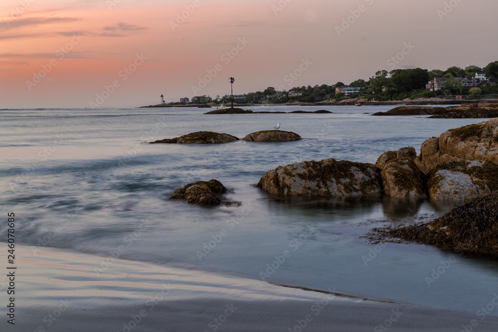 Obraz premium Sunset in the Beach