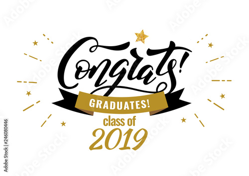 Congrats Graduates class of 2019 graduation congratulation party