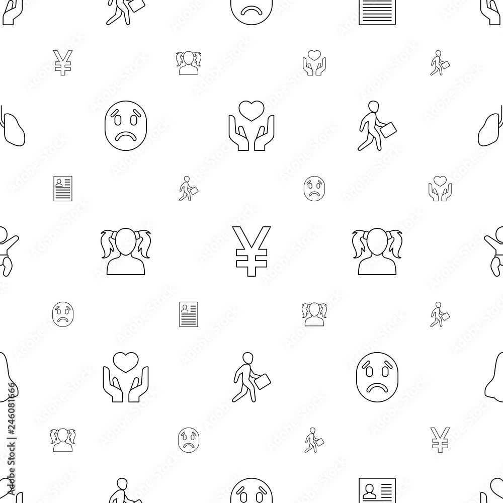 human icons pattern seamless white background human icons pattern seamless white background