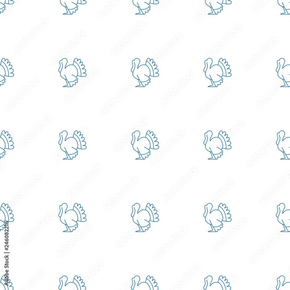 turkey icon pattern seamless white background turkey icon pattern seamless white background