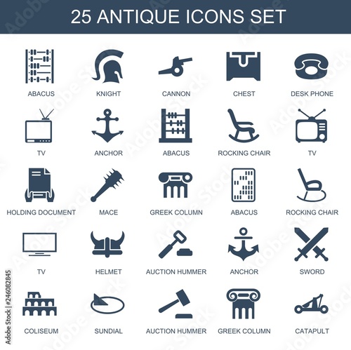 25 antique icons