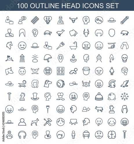head icons