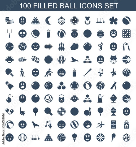 ball icons