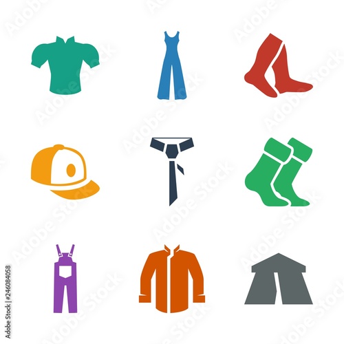 9 textile icons