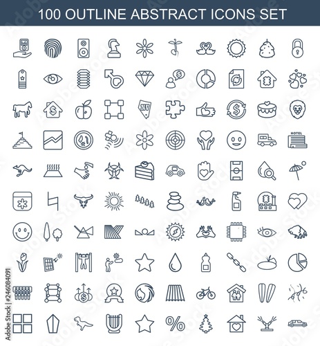 abstract icons