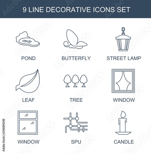 decorative icons