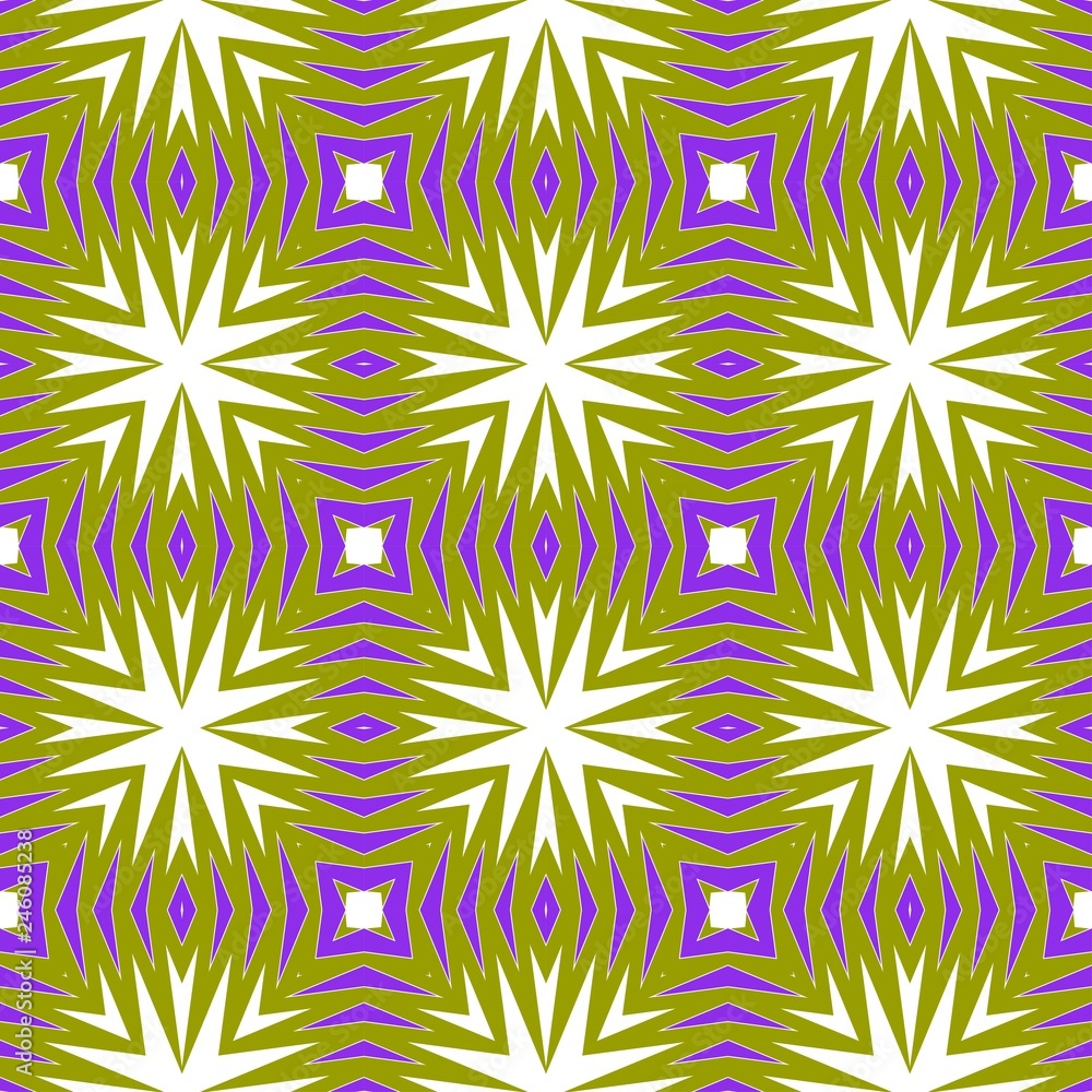 Seamless pattern with zigzag lines. Creative vector illustration. Design for business. Purple color.