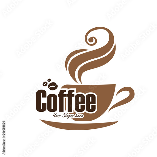 vector coffee logo