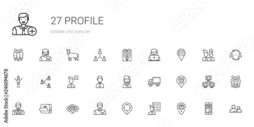 profile icons set