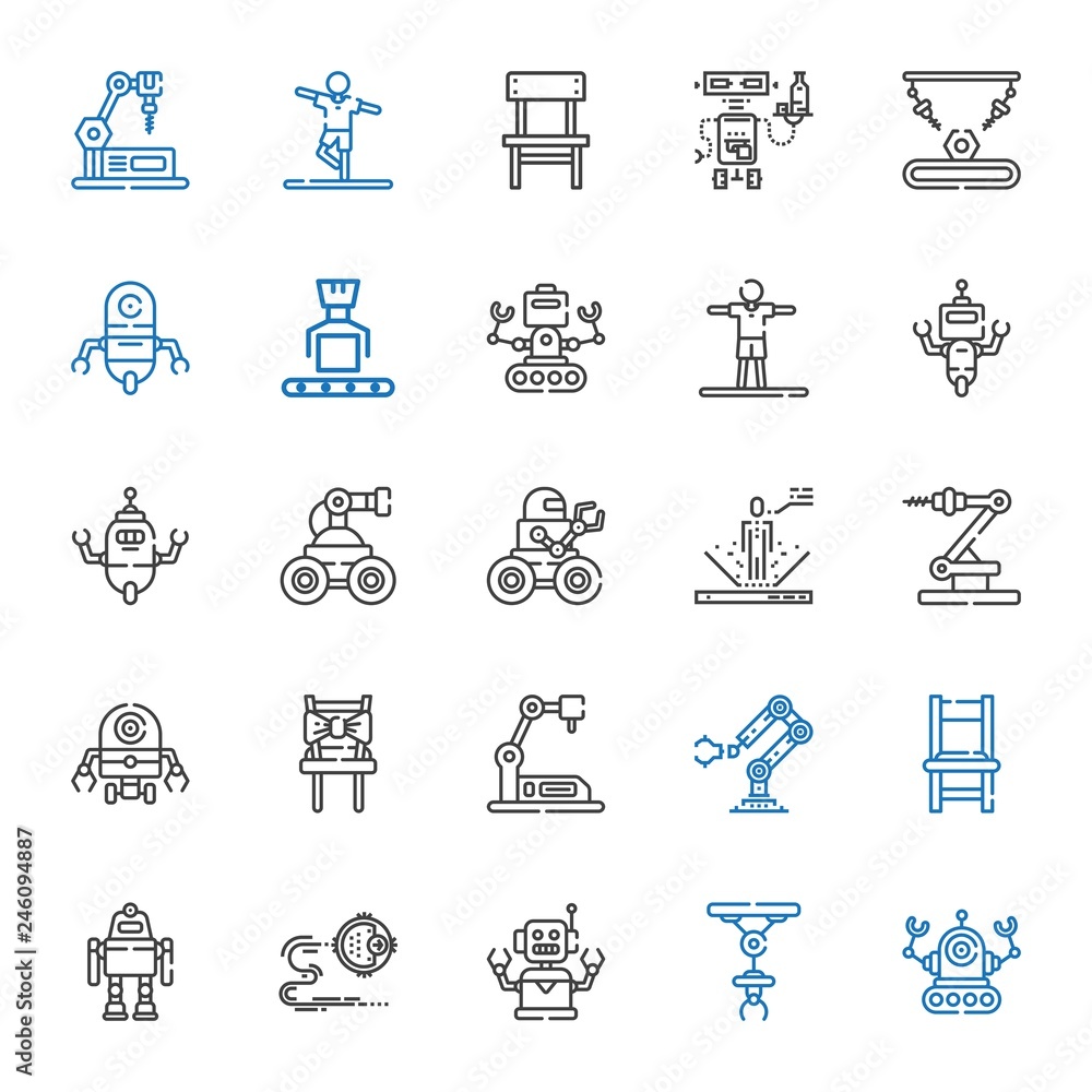 arm icons set arm icons set