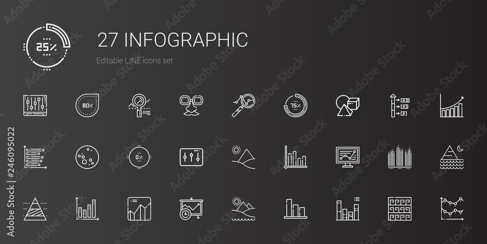 infographic icons set infographic icons set