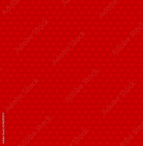 vector hearts shapes. simple red background. valentines pattern. wedding texture