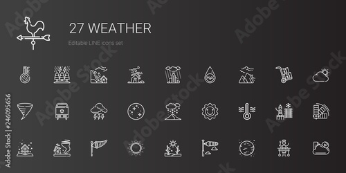 weather icons set