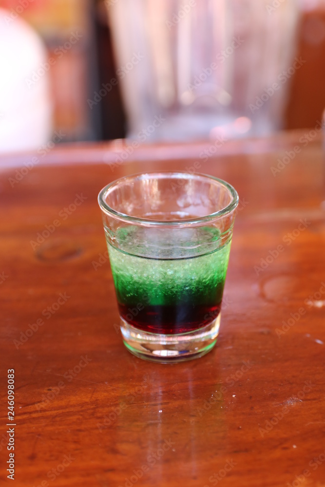 A small shot drink A small shot drink