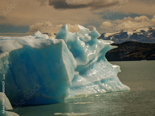 iceberg in patagonia