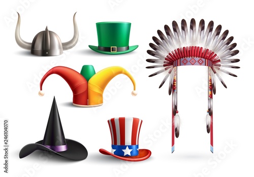 Traditional Hats For Masquerade 