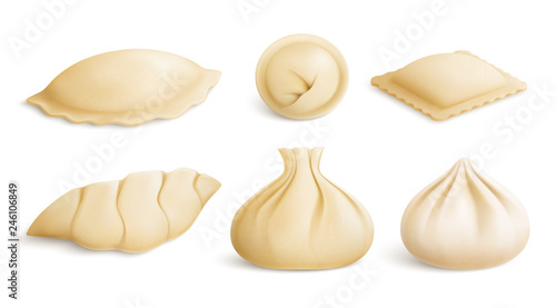 National Dishes From Meat And Dough